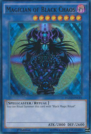 Magician of Black Chaos [1st Edition] YGLD-ENC01