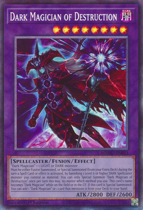 Dark Magician of Destruction [Collector's Rare] MZMU-EN011