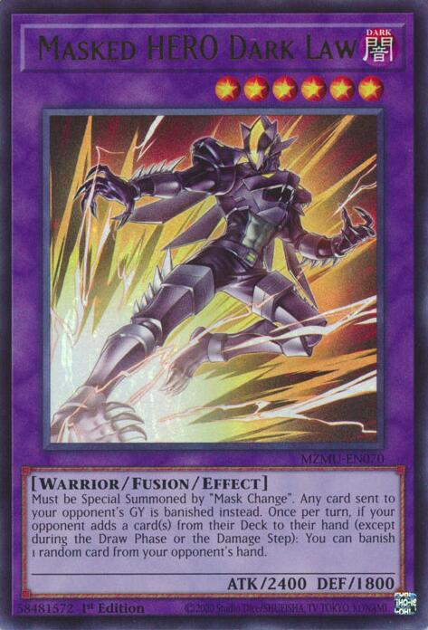 Masked HERO Dark Law MZMU-EN070