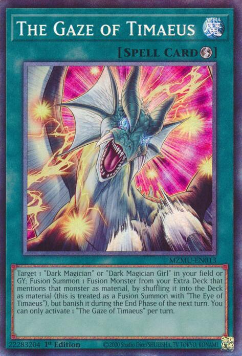 The Gaze of Timaeus [Collector's Rare] MZMU-EN013