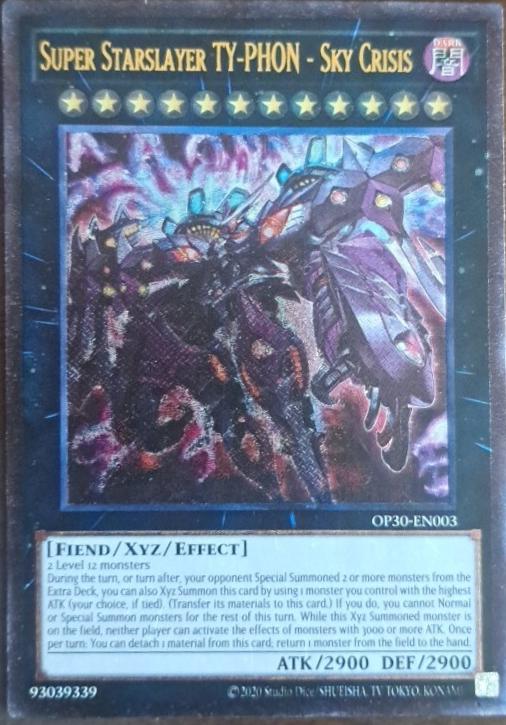 Super Starslayer TY-PHON - Sky Crisis OP30-EN003