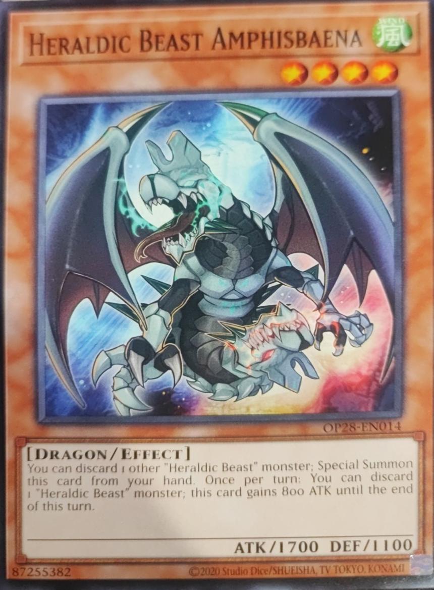 Heraldic Beast Amphisbaena OP28-EN014