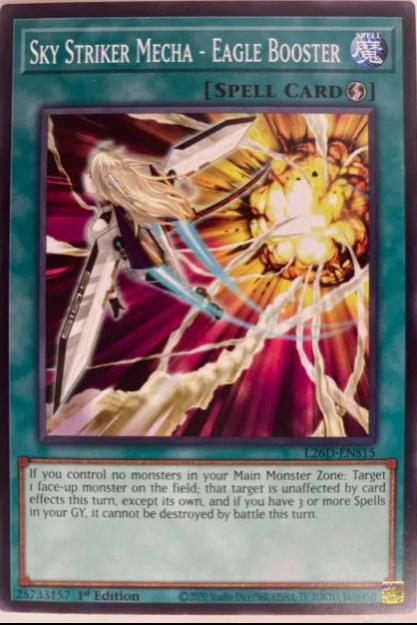 Sky Striker Mecha - Eagle Booster L26D-ENS15