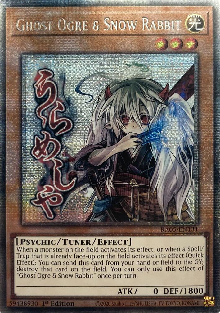 Ghost Ogre & Snow Rabbit [Starlight Rare] RA05-EN131