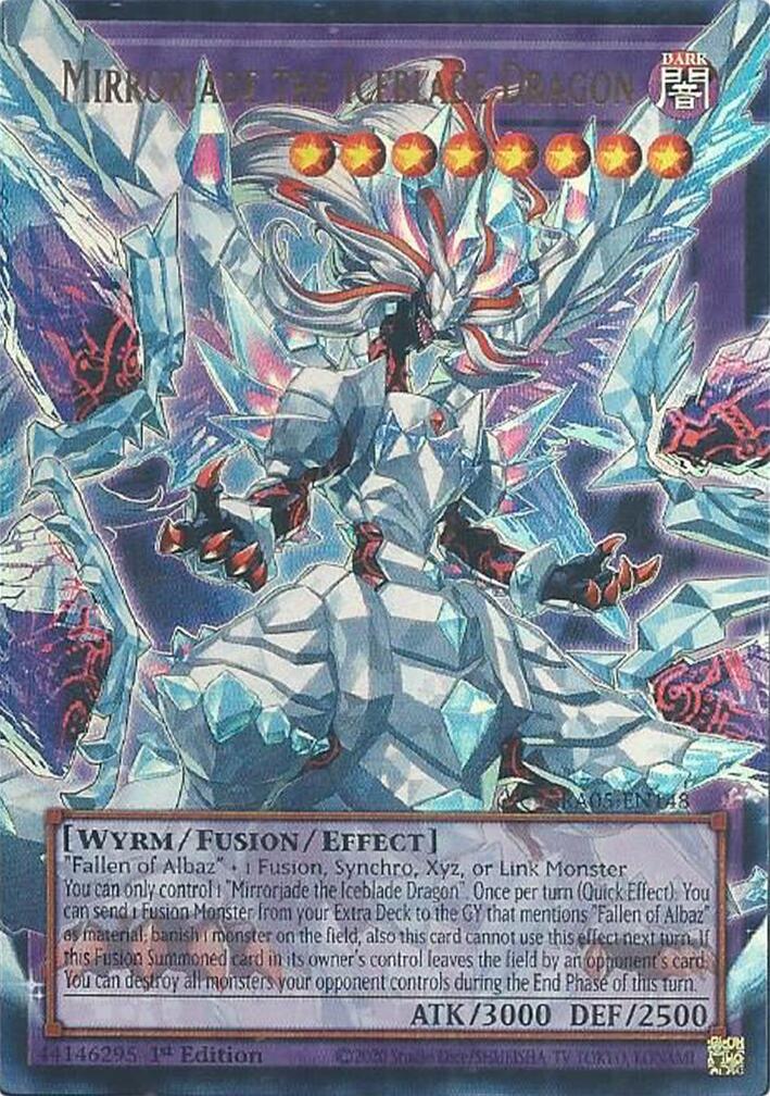 Mirrorjade the Iceblade Dragon RA05-EN148
