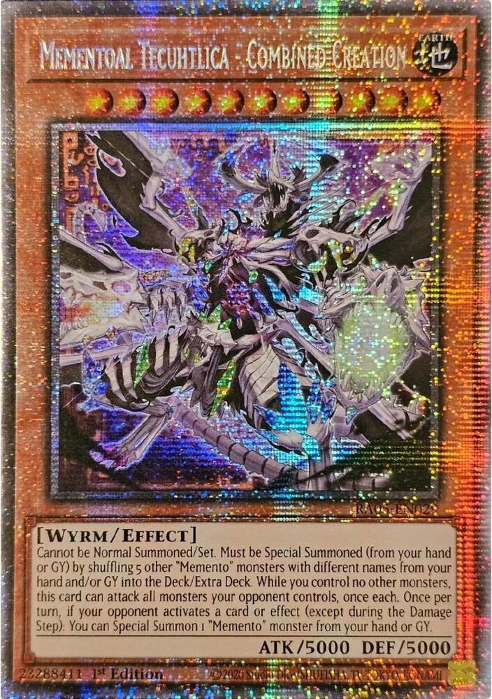 Mementoal Tecuhtlica - Combined Creation [Starlight Rare] RA05-EN029