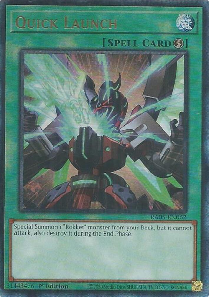 Quick Launch [Ultimate Rare] RA05-EN062