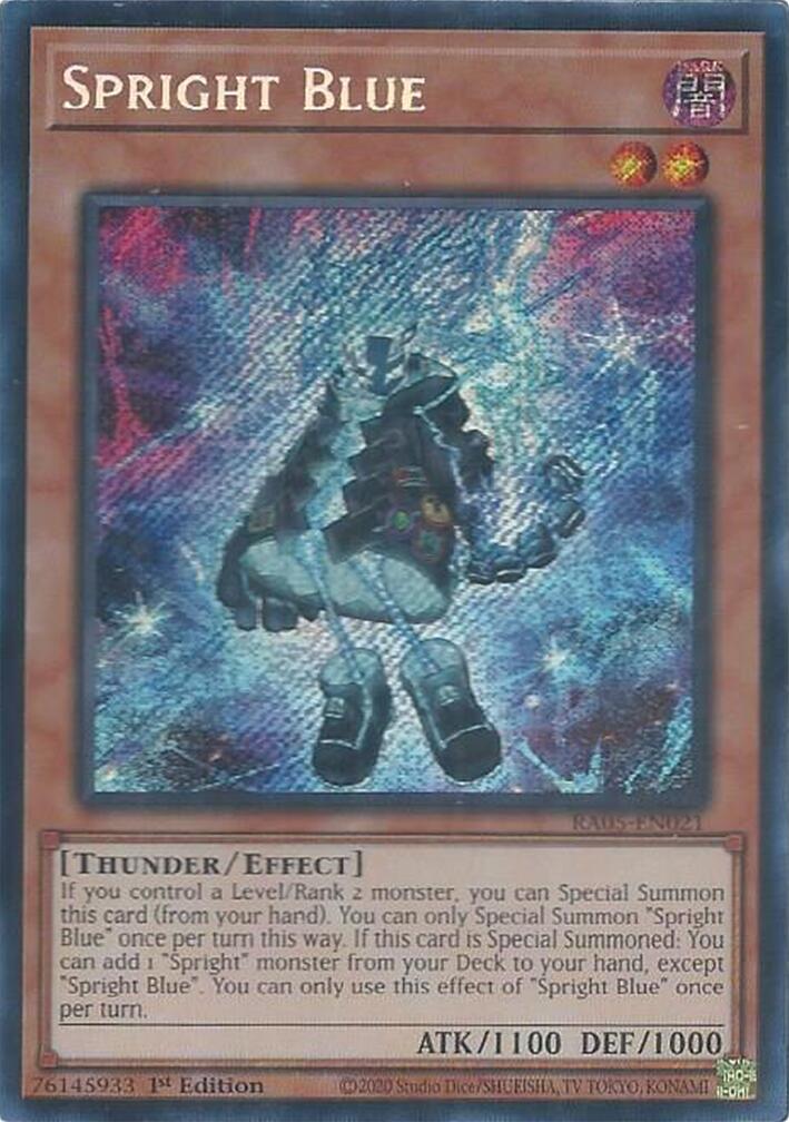 Spright Blue [Secret Rare] RA05-EN021