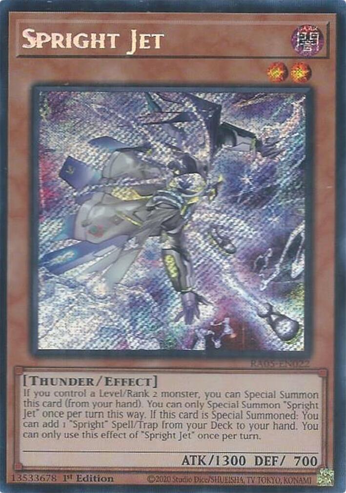 Spright Jet [Secret Rare] RA05-EN022