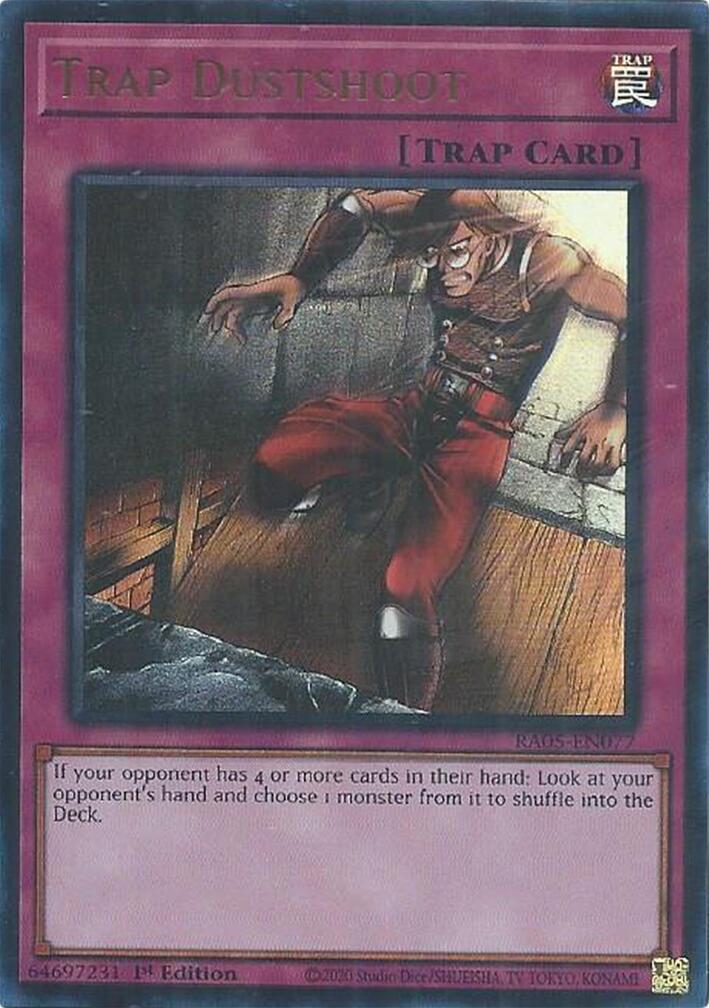 Trap Dustshoot [Ultimate Rare] RA05-EN077