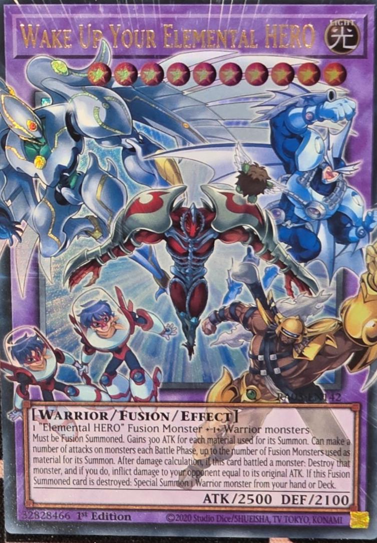 Wake Up Your Elemental HERO RA05-EN142
