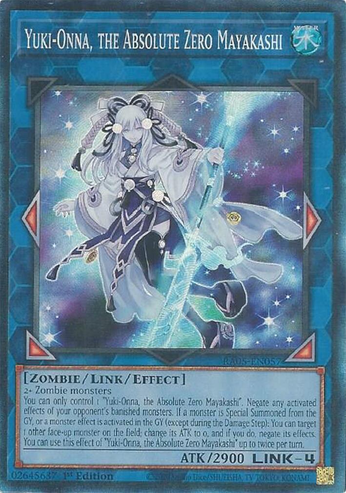 Yuki-Onna, the Absolute Zero Mayakashi [Collector's Rare] RA05-EN057