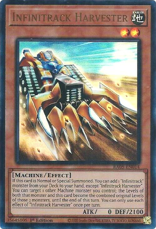 Infinitrack Harvester [Ultra Rare] RA05-EN014