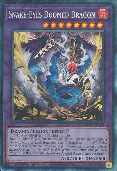 Snake-Eyes Doomed Dragon [Collector's Rare] RA05-EN039