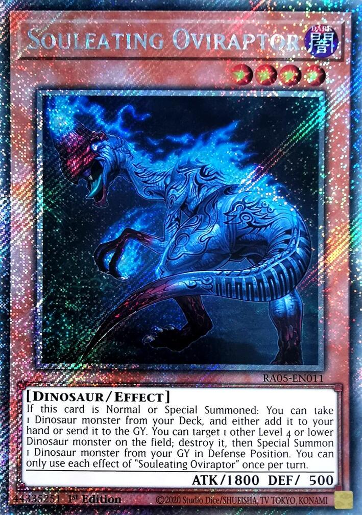 Souleating Oviraptor [Platinum Secret Rare] RA05-EN011