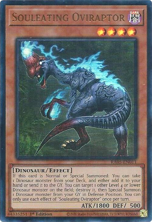 Souleating Oviraptor [Ultra Rare] RA05-EN011
