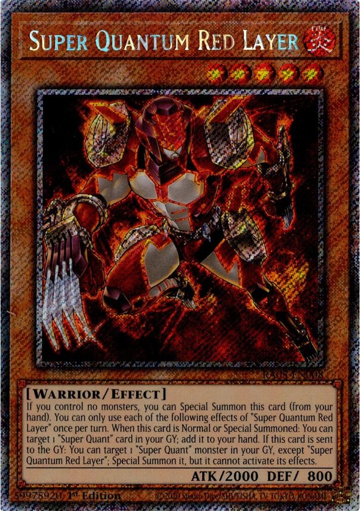 Super Quantum Red Layer [Platinum Secret Rare] RA05-EN008