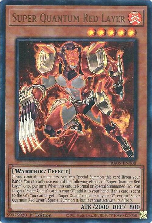 Super Quantum Red Layer [Ultimate Rare] RA05-EN008