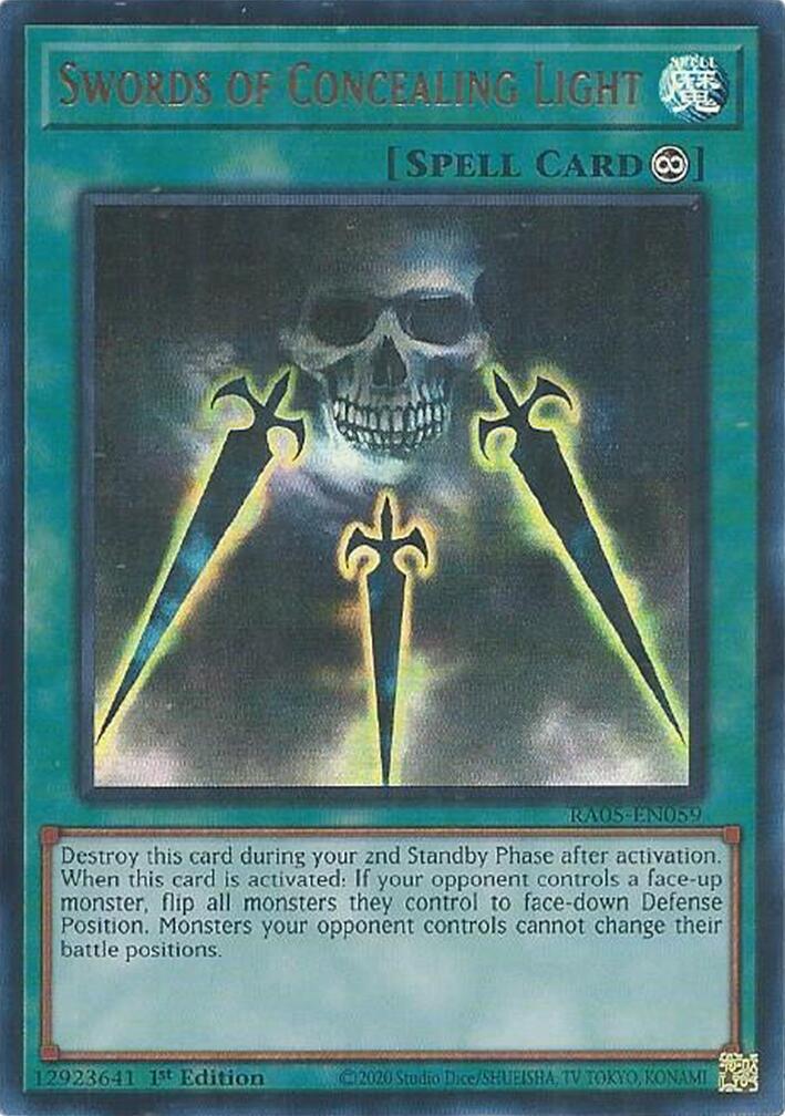 Swords of Concealing Light [Ultra Rare] RA05-EN059