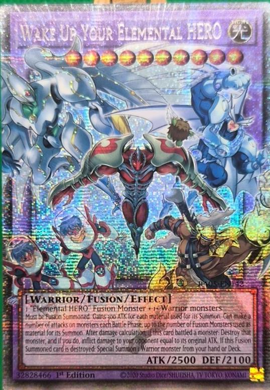 Wake Up Your Elemental HERO [Starlight Rare] RA05-EN142