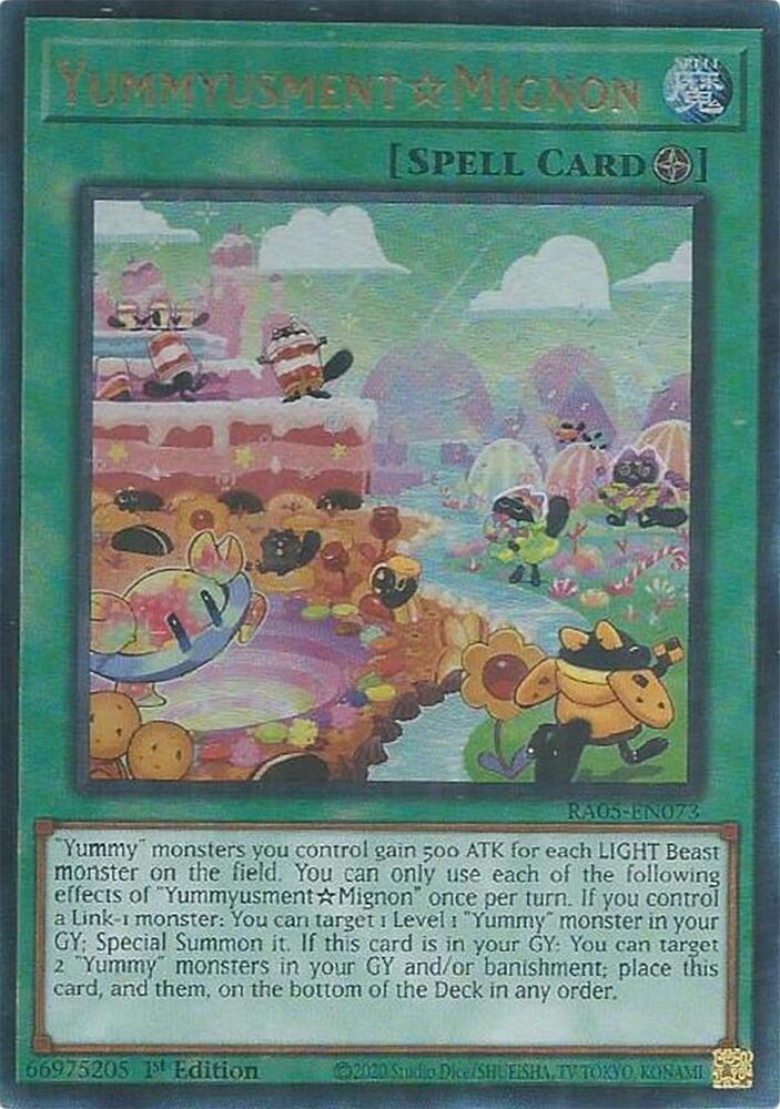 Yummyusment?Mignon [Ultimate Rare] RA05-EN073