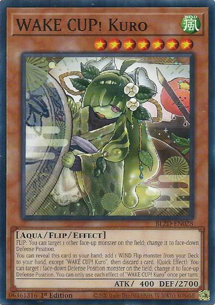 WAKE CUP! Kuro BLZD-EN028
