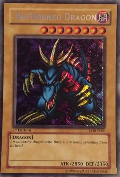 Tri-Horned Dragon [1st Edition] LOB-E000