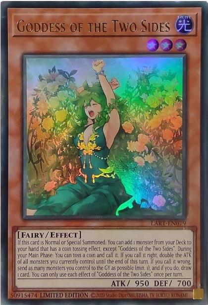 [FOIL] GODDESS OF THE TWO SIDES LART-EN079
