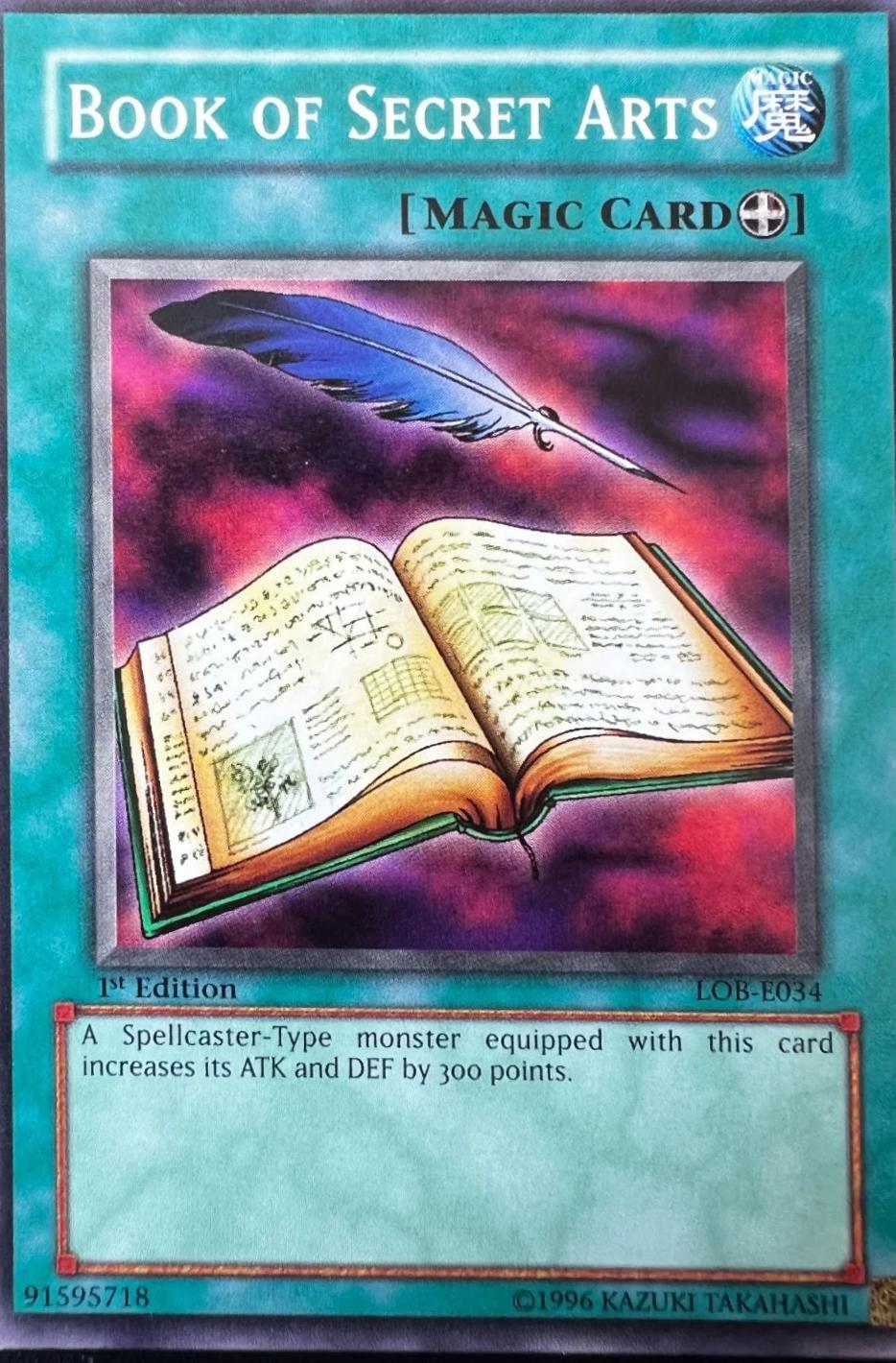 Book of Secret Arts [1st Edition] LOB-E034