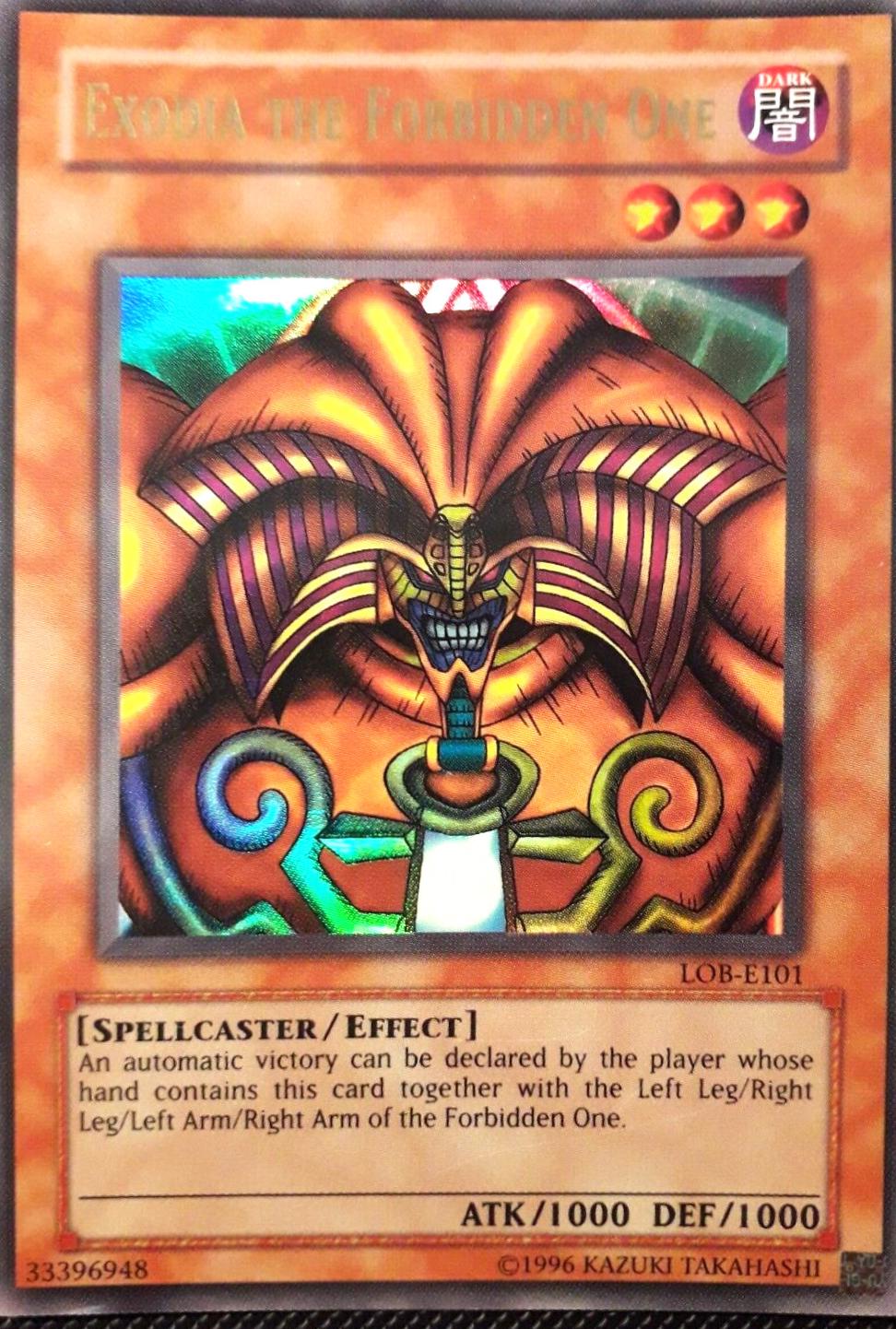 Exodia the Forbidden One LOB-E101