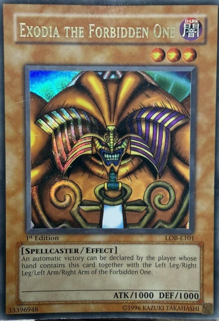 Exodia the Forbidden One [1st Edition] LOB-E101