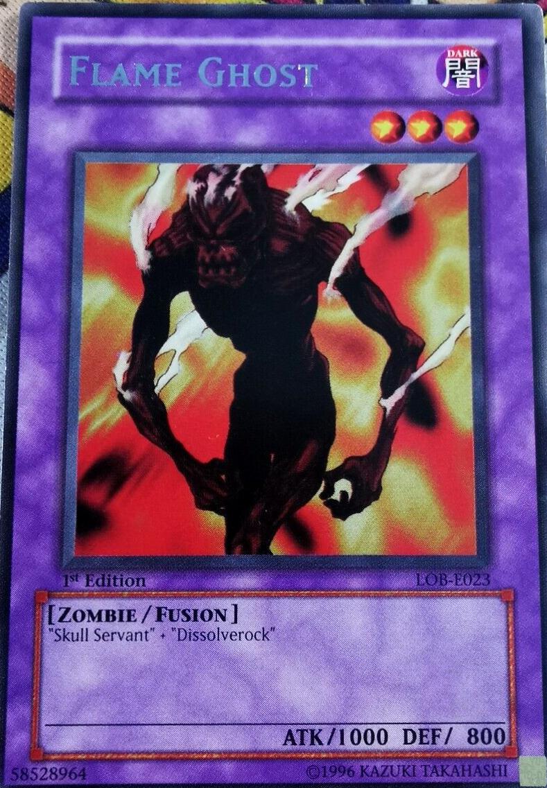 Flame Ghost [1st Edition] LOB-E023