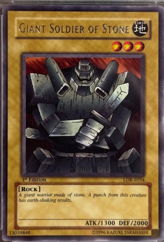 Giant Soldier of Stone [1st Edition] LOB-E054