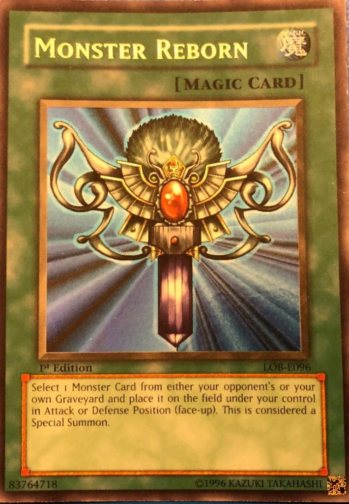 Monster Reborn [1st Edition] LOB-E096