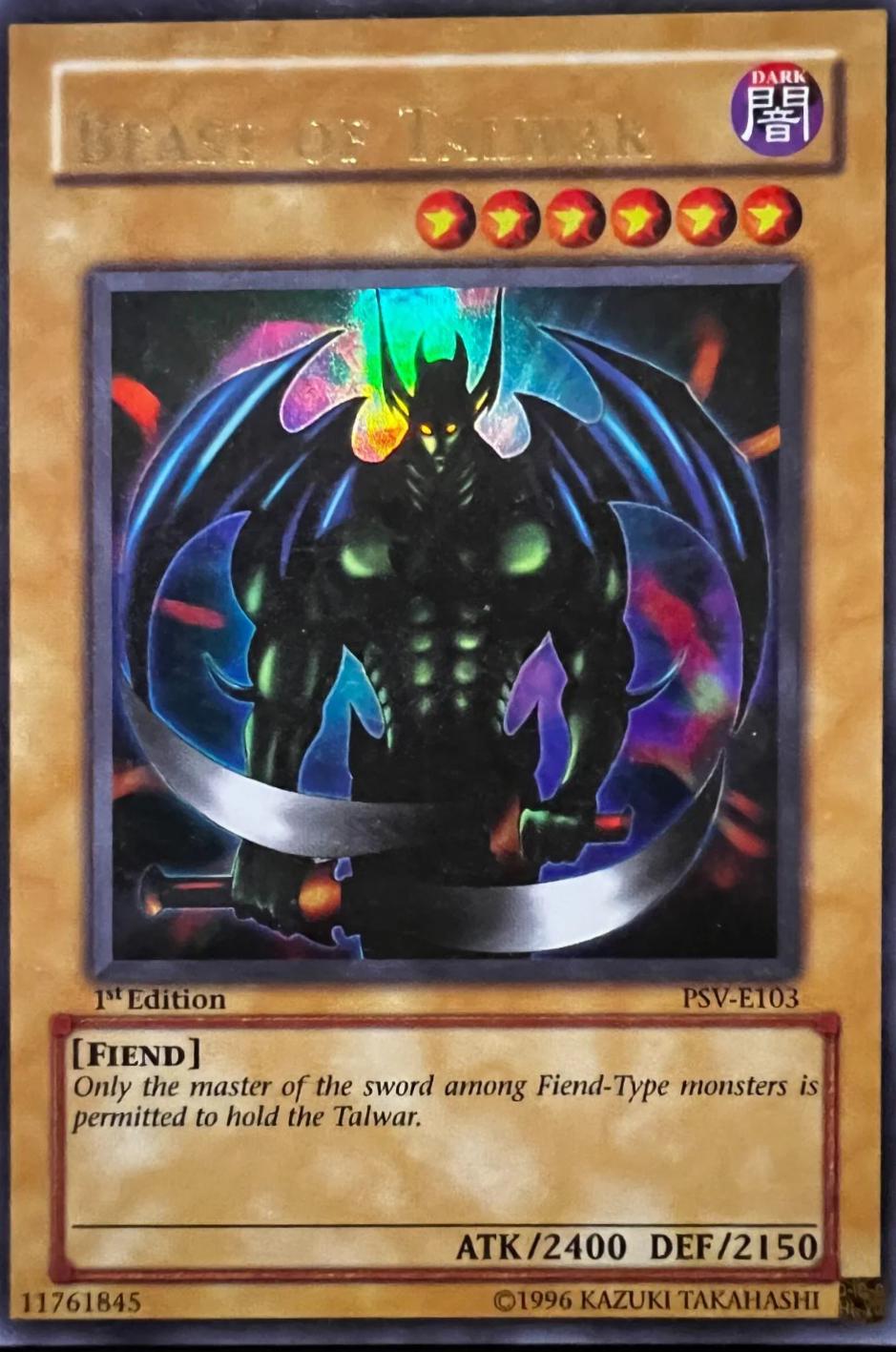 Beast of Talwar [1st Edition] PSV-E103
