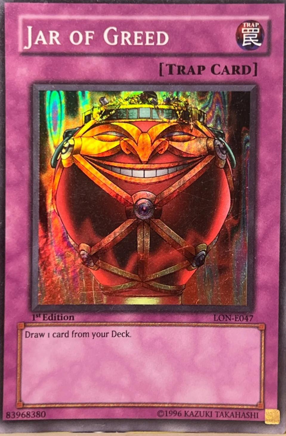 Jar of Greed [1st Edition] LON-E047