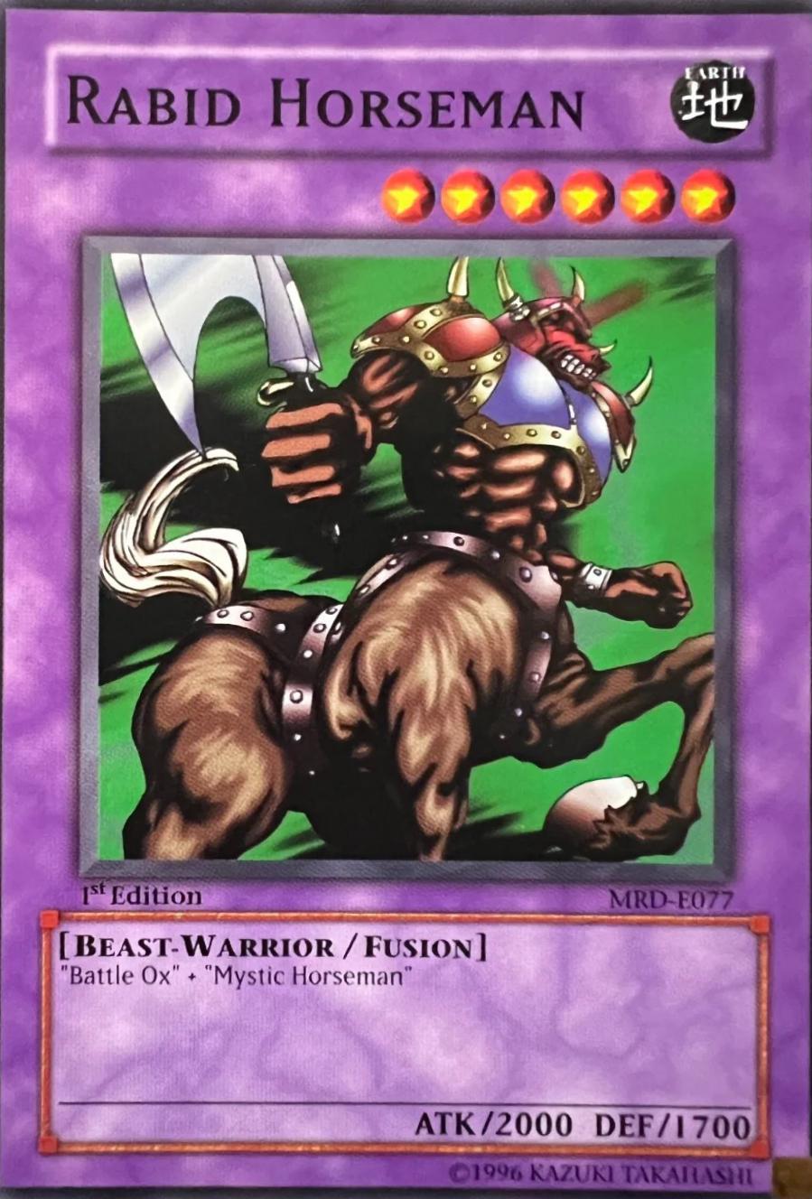 Rabid Horseman [1st Edition] MRD-E077