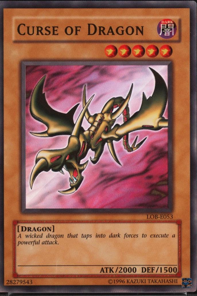 Curse of Dragon LOB-E053