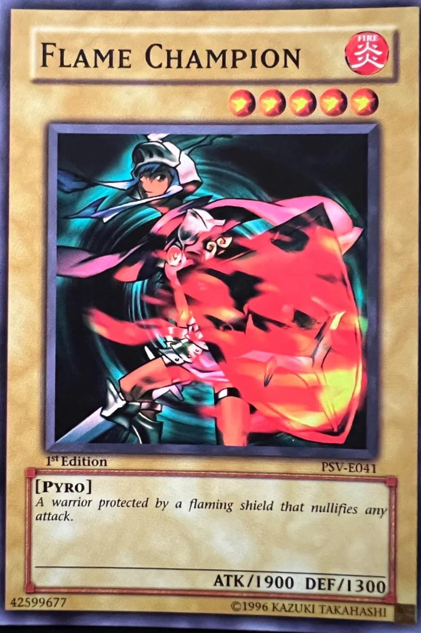 Flame Champion [1st Edition] PSV-E041
