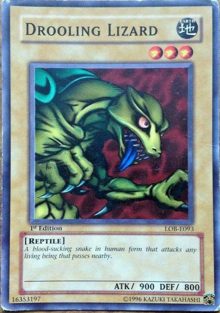 Drooling Lizard [1st Edition] LOB-E093