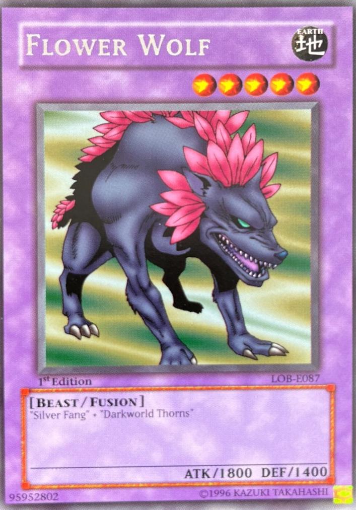 Flower Wolf [1st Edition] LOB-E087