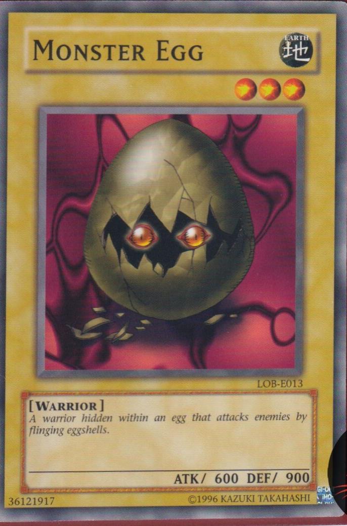 Monster Egg LOB-E013