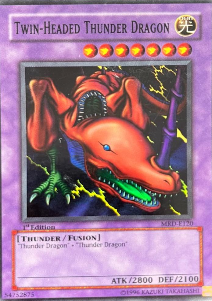 Twin-Headed Thunder Dragon [1st Edition] MRD-E120