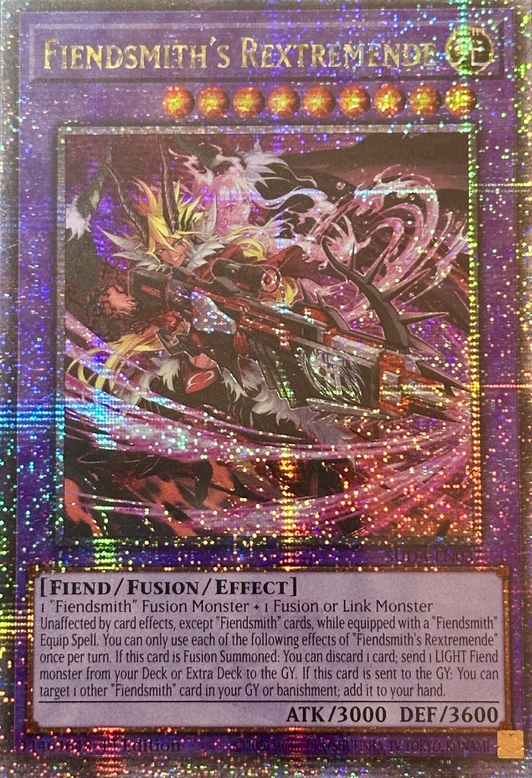 Fiendsmith's Rextremendae [Quarter Century Secret Rare] SUDA-EN037
