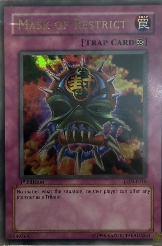 Mask of Restrict [1st Edition] LON-E018