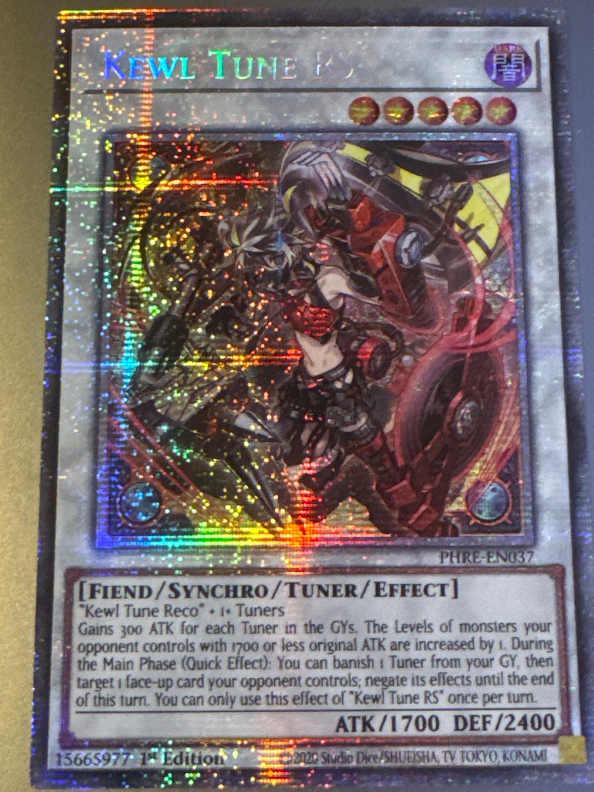Kewl Tune RS [Starlight Rare] 1st Edition PHRE-EN037