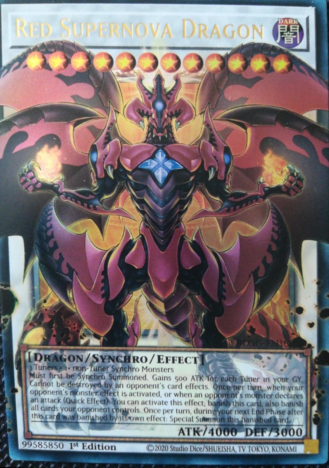 Red Supernova Dragon BLGG-EN139