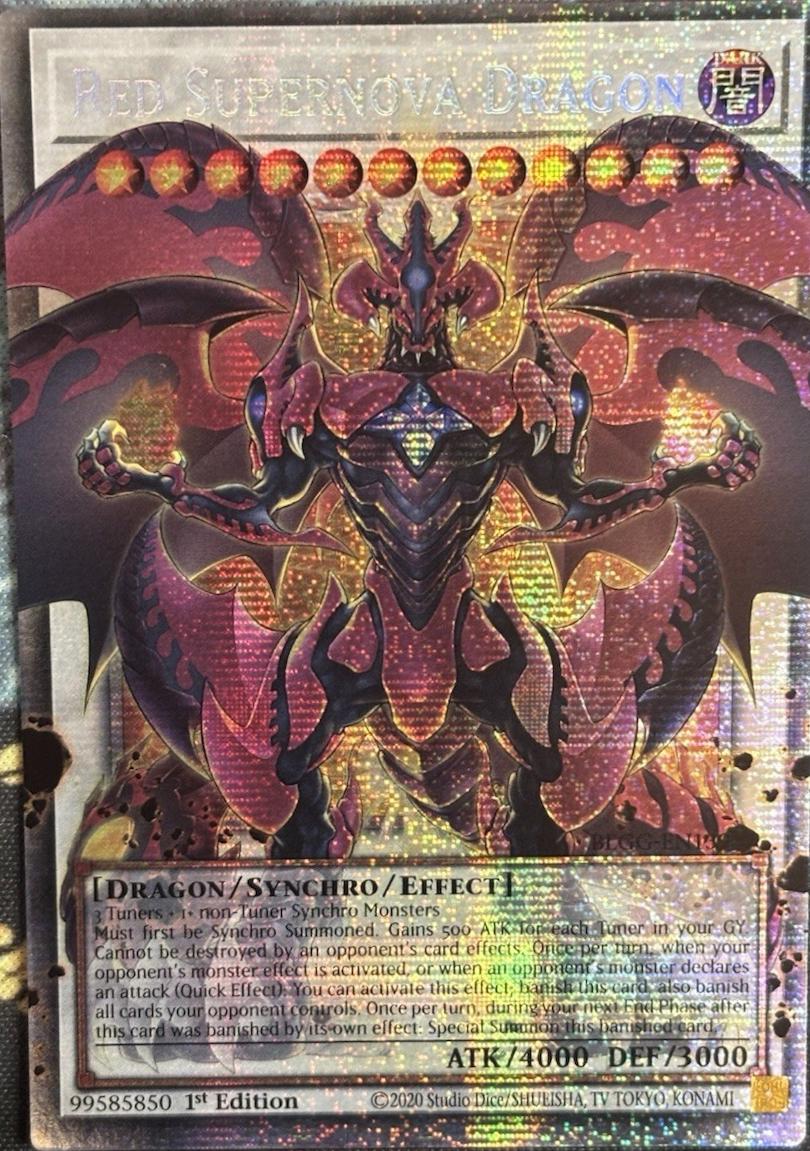 Red Supernova Dragon [Starlight Rare] BLGG-EN139