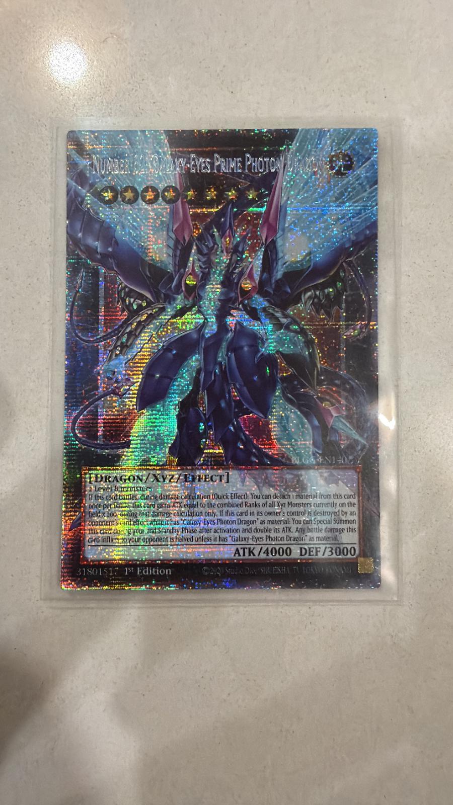 Number 62: Galaxy-Eyes Prime Photon Dragon [Starlight Rare] BLGG-EN140