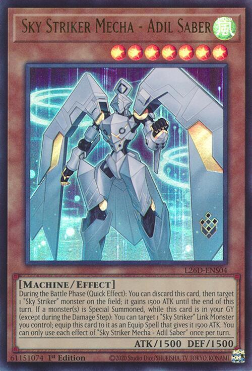 Sky Striker Mecha - Adhilsaber L26D-ENS04